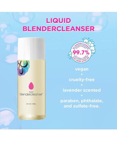 BEAUTYBLENDER Liquid BLENDERCLEANSER 5 oz - Vegan, Cruelty-Free, Made in USA | For Sponges, Brushes & Applicators - Buy Online on GoSupps.com