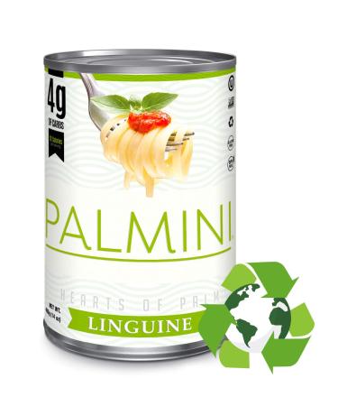 Palmini Low Carb Linguine - 4g Carbs - Shark Tank Featured Hearts of Palm Pasta | 14oz (Pack of 6) - Buy Online on GoSupps.com