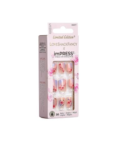 LoveShackFancy x imPRESS Limited Edition Sunkissed Peach Press-On Nails Kit - Buy Online on GoSupps.com