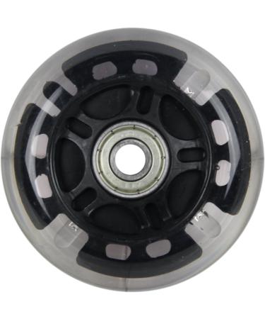 LED Inline Skate Wheels 82a 64mm - 4 Pack | Light Up Roller Blade Ripstik with Bearings - Buy Online on GoSupps.com