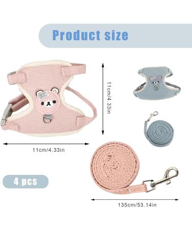 Xoelle Adjustable Leash & Pet Dishes for Cats Rabbits & Small Dogs - Perfect for All Small Pets - Buy Online on GoSupps.com