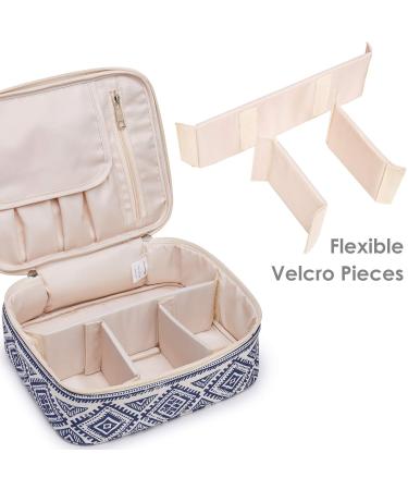 Travel Makeup Bag - Large Cosmetic Organizer for Women and Girls (Elephant) - Buy Online on GoSupps.com