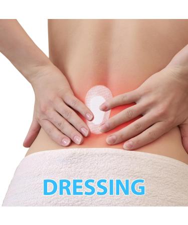 LALAFINA 20Pcs Sterile Nonwoven Eye Pads - Breathable Medical Eye Patches & Self-Adhesive Wound Dressings for Adults - International Shipping Available - Buy Online on GoSupps.com