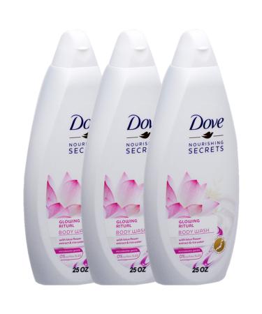 Dove Nourishing Secrets Body Wash Glowing Ritual Lotus Flower - 750 ML / 25.36 Fl Oz (Pack of 3)3 - Buy Online on GoSupps.com