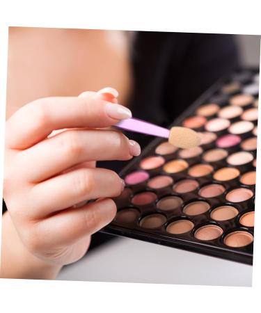CANIGHT 100pcs Double Ended Eyeshadow Brush Eye Makeup Brushes Makeup Eyeshadow Non Latex - Buy Online on GoSupps.com