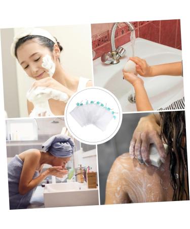  Beatifufu Pack of 10 Compact Lightweight Face and Body Scrub Sachets with Drawstring Closure (Random Style) - Buy Online on GoSupps.com