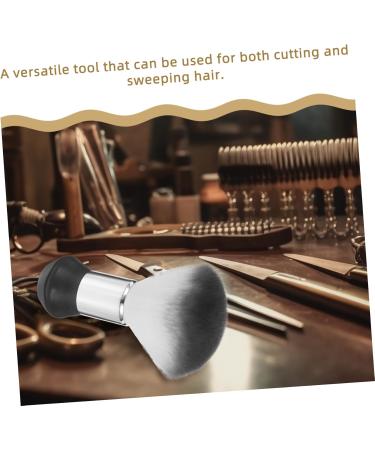 Mikinona Barber Brush Hair Dye Brush Neck Duster Brush Barber Hair Brush Hair Cutting Accessories Neck Brush Barber Neck Duster Haircut Brush Barber Duster Barbers Brush Pp Clean Hairbrush 14.50X8.50X8.50CM Grey - Buy Online on GoSupps.com