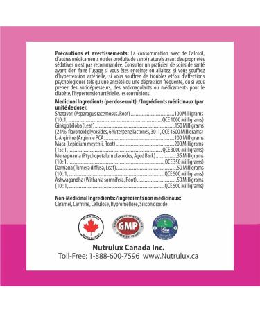 Sexual Support For Women (100 mg Shatavari) Halal Gelatin Free Capsules (1) - Buy Online on GoSupps.com