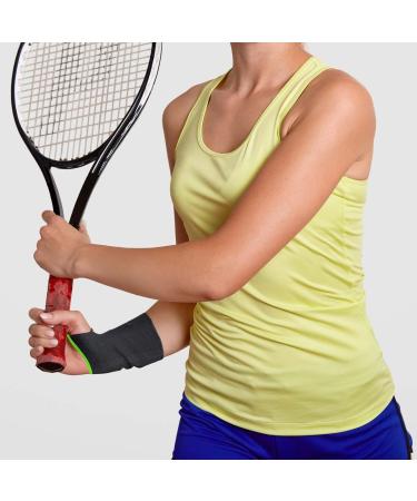 Ikido Wrist Compression Sleeve | Best Wrist Support Brace for Fitness Weightlifting & Workout | Carpal Tunnel Relief for Tendonitis & Arthritis (Medium - Buy Online on GoSupps.com