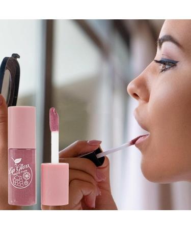  Duqulle Plumping Lip Oil | Tinted Hydrating Lip Gloss | Plump Lip Gloss Lip Care Clear Toot Lip Oil Tinted Glass Lip Shine Nourishing  - Buy Online on GoSupps.com