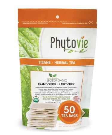 Organic Raspberry Tea Traditionally used in Herbal Medicine as a uterine tonic as a supportive agent in normal childbirth as an astringent to help relieve diarrhea. - 50 Tea Bags
