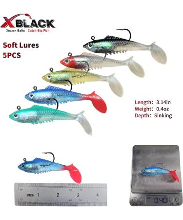 XBLACK Hard Fishing Lures Set Minnow Popper Jointed VIB Shrimp Frogs CrankBaits for Beginner Starter  XBLACK Baits  Catch Big Fish! 48 pcs-C - Buy Online on GoSupps.com