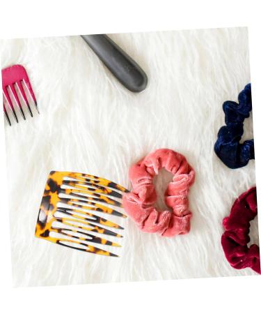 Ipetboom Hair Comb Hair Style Tools Hairpins Hair Topper Clips Hairbow Side Combs for Women Thick Hair Side Comb Hair Accessories Vintage Headgear Hair Piece Acetic Acid Bride Acetate Sheet - Buy Online on GoSupps.com