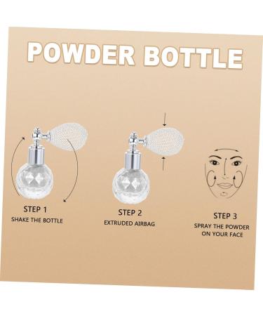 Beavorty Makeup Sequins 2 pcs Sparkling Empty Eyeshadow Highlighters Highlighter Nails Duster Travel Hair Makeup Glitter Spray Silverx2pcs mediumx2pcs - Buy Online on GoSupps.com