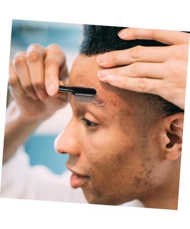 MERRYHAPY 1 Set Eyelash Comb Tea Bag Storage Mascara Eyelash Brush Eyelash Dual Comb Handle Lash Comb Lash Comb Brush Comb Metal Grooming Tool Black Woman Steel Needle Beauty Tools Modify - Buy Online on GoSupps.com