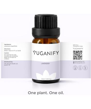 Lavender Essential Oil 100% Pure Undiluted Premium Therapeutic Grade Diffuser Oil for Aromatherapy Relaxation Sleep Support Stress Relief Skin & Hair Care Natural Scent 10ml Lavendar - Buy Online on GoSupps.com