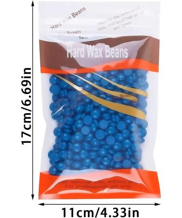 Nudorpn Wax beads for hair removal 100 g organic skin care remover 100 g hard wax beads for face eyebrows armpits intimate area elbows legs armpits back - Buy Online on GoSupps.com