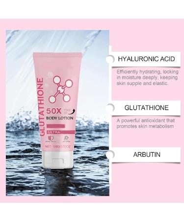Glutathione 50x Tone Up Body Lotion Moisturizing Hydration and Nourishing Soft Skin All Over Body Scented Body Lotion for Women (light red 3PCS) light red 2 Fl Oz (Pack of 3) - Buy Online on GoSupps.com
