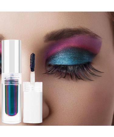 Multichrome Eyeshadow Shimmer Liquid Eyeshadow Holographic Eye Shadow | Long Lasting Duochrome Shimmer Liquid Eyeshadow for Women Quick-Drying Eye Makeup Coatuiyo - Buy Online on GoSupps.com