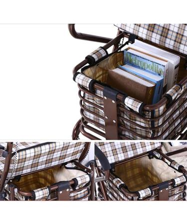 Small Cart Old Man Step-by-Step Rider Can Sit with Armrests Economical Simple Elderly Portable Thickening Rest Elderly Walker Wheelchair - Buy Online on GoSupps.com