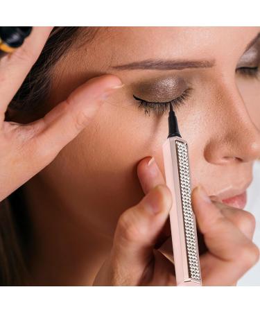 Waterproof smudge-proof eyeliner pen with smooth application for eye makeup | ideal for meetings travel and evenings out - Buy Online on GoSupps.com