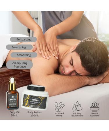 Gift Set for Men & Women 15pcs Spa Basket Set - Bamboo Charcoa - Buy Online on GoSupps.com