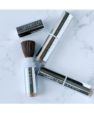 Minerals on the Go: Loose Foundation with Dispensing Brush in Honey - International Shipping Available - Buy Online on GoSupps.com