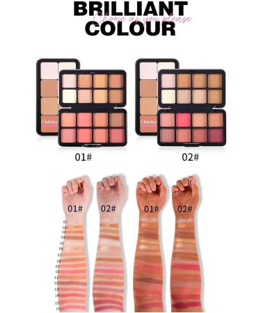 INTEROOKIE Matte Rouge Blush Highlight Three-dimensional Contour Makeup Palette - The Ultimate Grooming Solution (30g*01) - Buy Online on GoSupps.com