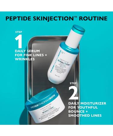 Peter Thomas Roth | Peptide Skinjection Amplified Wrinkle-Fix Serum Clinically Proven Refillable Serum for Anti-Aging and Loss of Firmness Matrixyl and Argireline For All Skin Types - Buy Online on GoSupps.com