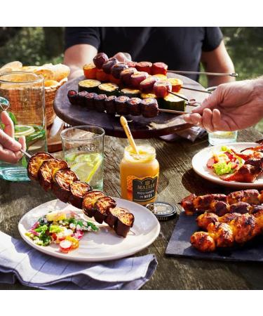 Maille Honey Mustard Jars Gourmet and Scented Recipe 230 g - Pack of 4 - Buy Online on GoSupps.com