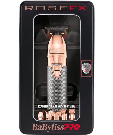 BaBylissPRO ROSEFX Metal Collection FX787RG Cord/Cordless Hair Trimmer - Buy Online on GoSupps.com