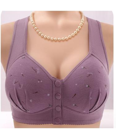 Buy XWSM 3PCS Medium Women s Front Closure Wireless Cotton BH - Soft & Comfortable Daily Wear for Seniors - Buy Online on GoSupps.com