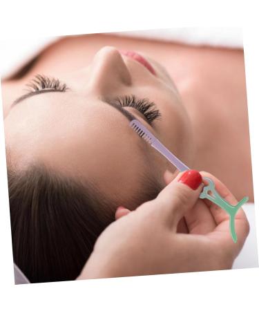 Healeved 1 Set False Eyelash Auxiliary Tool Tweezers Eyelash Clip Beauty Accessories Eyelash Comb Eyelash Applicator Lash Clip with Comb Major Fake Eyelashes Stainless Steel - Buy Online on GoSupps.com