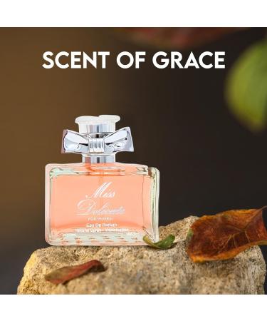 Women's Perfume Combo Miss Honey&Miss Delicate Eau De Parfum Long Lasting Fragrance 3.4 Fl Oz Spray Each for Daily Used - Buy Online on GoSupps.com