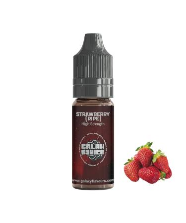 Ripe Strawberry High Strength Flavouring - 230+ Flavours - Galaxy Food Flavours - 10ml Bottle