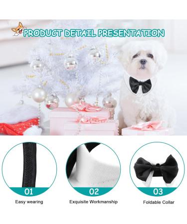 Shop Hacraho Tux Dog Fly - Adjustable Formal Pet Costume for Small Dogs & Cats | Perfect for Weddings & Birthdays - 1 Piece White - Buy Online on GoSupps.com