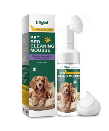 Dffghul Highly Effective Pet Bed Cleaner Pet Stain and Odor Remover for Carpet Carpet Foaming Cleaner and Pet Bed Stain Remover-No Rinse Foam Cleaning Suitable for Carpet and Pet Bed