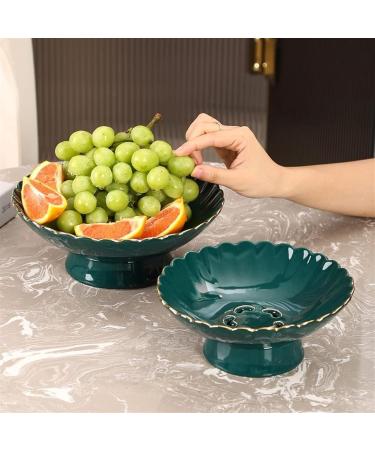 Kitchen Countertop Fruit Rack Fruit Basket with Drain for Kitchen Counter Fruit Storage Holder for Fruits Vegetables Bread Snacks Potpourris Fruit Trays for Party (Color : OneColor Size : Smal Small Onecolor - Buy Online on GoSupps.com