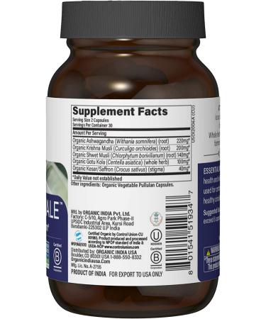 Organic India Essential Male Healthy Sexual Function 60 Veg Caps - Buy Online on GoSupps.com