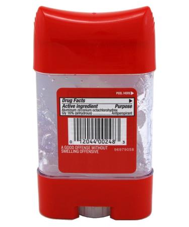Old Spice High Endurance Clear Gel Pure Sport Scent Men's Anti-Perspirant & Deodorant 2.85oz (80g) - Pack of 6 - Buy Online on GoSupps.com