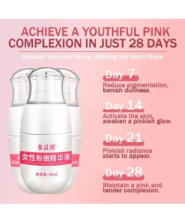 Purer Feminine Intimate Area Whitening Essence Cream Set - Exfoliation, Lightening, and Moisturizing (3Pcs) - Buy Online on GoSupps.com