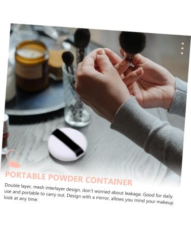 Healeved 2pcs Makeup Case Refillable Loose Powder Case Loose Powder Containers Powder Holder 1 g (Pack of 1) Pinkx2pcs - Buy Online on GoSupps.com