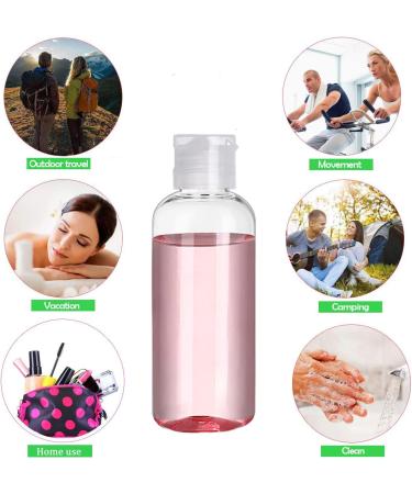 5-Pack TSA Approved 3.4oz Travel Bottles - Leak Proof Squeezable Containers for Toiletries - Buy Online on GoSupps.com