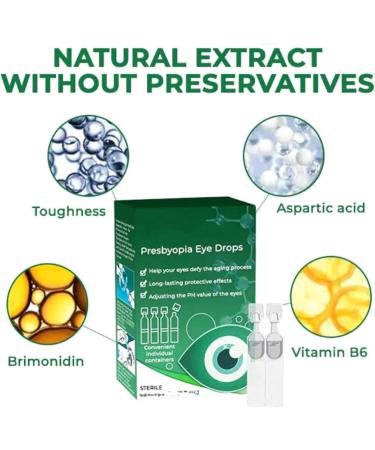 Presbyopia Vision Restore Eye Drops | Relieve Eye Strain & Dryness | International Shipping Available - Buy Online on GoSupps.com