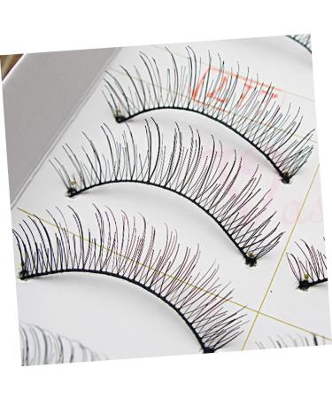 Buy Ipetboom 30 Pairs Handmade False Eyelashes | Natural Long Black Lashes for Stunning Eyes - International Shipping Available - Buy Online on GoSupps.com