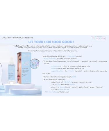 Bielenda Good Skin Hydra Boost Highly Hydrating Serum Hyaluronic Acid Trehalose Tripeptide 30 ml - Buy Online on GoSupps.com
