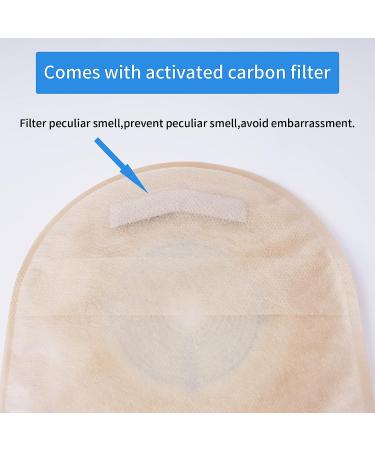 20 PCS Rainlotus One Piece Ostomy Bags - Drainable Pouch for Ileostomy Stoma Care - Cut-to-Fit Design - Buy Online on GoSupps.com