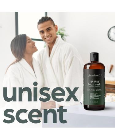 Artnaturals Antibacterial Tea Tree Oil Body Wash For Men & Women Remedy Soap Extra Strength - Helps Treat Acne, Athletes foot, Eczema, Toenail Fungus & Jock Itch & Ringworm (16 Fl Oz (Pack of 2) - Buy Online on GoSupps.com