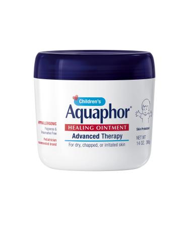 Aquaphor Children's Healing Ointment Advanced Therapy Skin Protectant Dry Skin Body Moisturizer Multi-Purpose Healing Ointment for Kids For Dry Cracked Skin & Minor Cuts & Burns 14 Oz Jar 14 Ounce - Buy Online on GoSupps.com