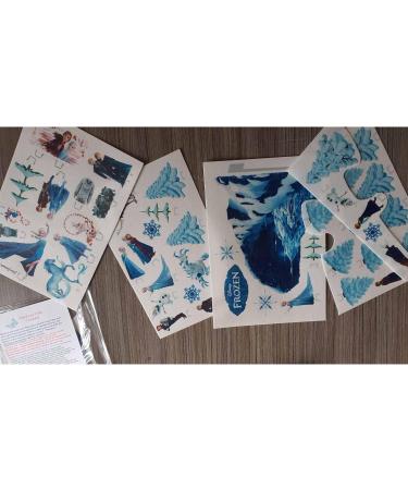 Personalised Elsa Anna Stand Up Edible Wafer Cake Decorating party - Buy Online on GoSupps.com